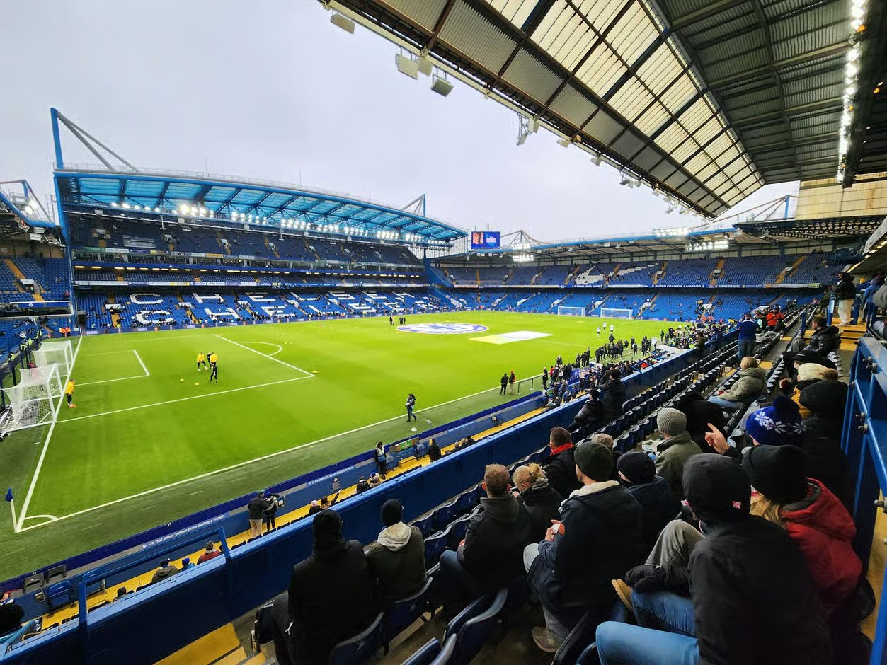 Chelsea FC match ticket at Stamford Bridge