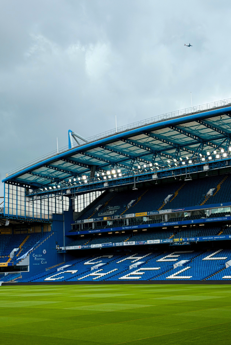 Chelsea FC stadium tour walkway